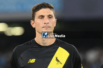 2024-08-10 - Mattia Caldara of Modena FC during the Soccer Italian Cup Freccia Rossa between SSC Napoli vs Modena FC at Diego Armando Maradona Stadium - SSC NAPOLI VS MODENA FC - ITALIAN CUP - SOCCER