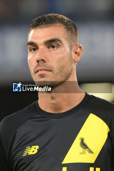 2024-08-10 - Giovanni Zaro of Modena FC during the Soccer Italian Cup Freccia Rossa between SSC Napoli vs Modena FC at Diego Armando Maradona Stadium - SSC NAPOLI VS MODENA FC - ITALIAN CUP - SOCCER