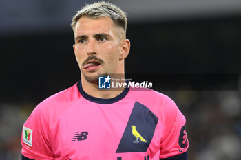 2024-08-10 - Riccardo Gagno of Modena FC during the Soccer Italian Cup Freccia Rossa between SSC Napoli vs Modena FC at Diego Armando Maradona Stadium - SSC NAPOLI VS MODENA FC - ITALIAN CUP - SOCCER