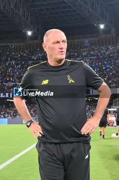 2024-08-10 - Pierpaolo Bisoli coach of Modena FC during the Soccer Italian Cup Freccia Rossa between SSC Napoli vs Modena FC at Diego Armando Maradona Stadium - SSC NAPOLI VS MODENA FC - ITALIAN CUP - SOCCER