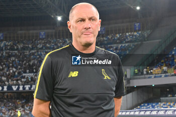 2024-08-10 - Pierpaolo Bisoli coach of Modena FC during the Soccer Italian Cup Freccia Rossa between SSC Napoli vs Modena FC at Diego Armando Maradona Stadium - SSC NAPOLI VS MODENA FC - ITALIAN CUP - SOCCER