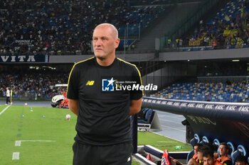 2024-08-10 - Pierpaolo Bisoli coach of Modena FC during the Soccer Italian Cup Freccia Rossa between SSC Napoli vs Modena FC at Diego Armando Maradona Stadium - SSC NAPOLI VS MODENA FC - ITALIAN CUP - SOCCER