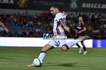 2024-08-10 - Marco Tumminello during the italian soccer 
Serie C match Fc Crotone vs ACR Messin at the Ezio Scida stadium in Crotone, 
Italy on August 10, 2024 - CROTONE VS MESSINA - ITALIAN CUP - SOCCER