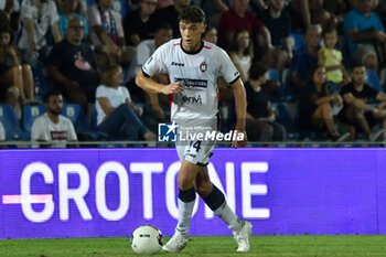 2024-08-10 - Giovanni D'Aprile during the italian soccer 
Serie C match Fc Crotone vs ACR Messin at the Ezio Scida stadium in Crotone, 
Italy on August 10, 2024 - CROTONE VS MESSINA - ITALIAN CUP - SOCCER