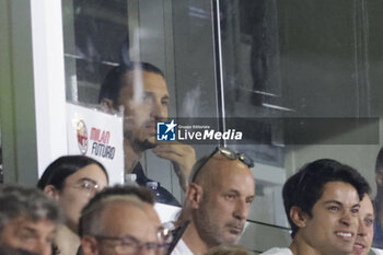 2024-08-10 - Senior advisor Zlatan Ibrahimovic (Milan) during the Serie C Now Cup match between Lecco and Milan Futuro at Stadio Mario Rigamonti-Mario Ceppi on August 10, 2024 in Lecco, Italy.
(Photo by Matteo Bonacina/LiveMedia) - LECCO VS MILAN FUTURO - ITALIAN CUP - SOCCER