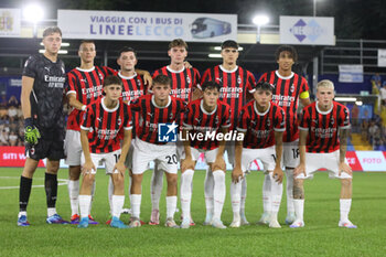 2024-08-10 - Team of Milan Futuro during the Serie C Now Cup match between Lecco and Milan Futuro at Stadio Mario Rigamonti-Mario Ceppi on August 10, 2024 in Lecco, Italy.
(Photo by Matteo Bonacina/LiveMedia) - LECCO VS MILAN FUTURO - ITALIAN CUP - SOCCER