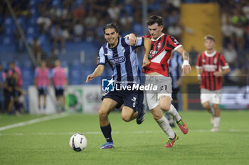 2024-08-10 - Marco Frigerio (Lecco) and Mattia Sandri (Milan Futuro) during the Serie C Now Cup match between Lecco and Milan Futuro at Stadio Mario Rigamonti-Mario Ceppi on August 10, 2024 in Lecco, Italy.
(Photo by Matteo Bonacina/LiveMedia) - LECCO VS MILAN FUTURO - ITALIAN CUP - SOCCER