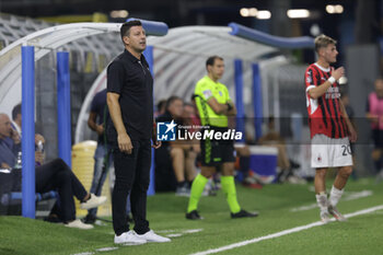 2024-08-10 - coach Daniele Bonera (Milan) during the Serie C Now Cup match between Lecco and Milan Futuro at Stadio Mario Rigamonti-Mario Ceppi on August 10, 2024 in Lecco, Italy.
(Photo by Matteo Bonacina/LiveMedia) - LECCO VS MILAN FUTURO - ITALIAN CUP - SOCCER