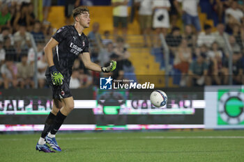 2024-08-10 - Francesco Lapo Nava (Milan Futuro) during the Serie C Now Cup match between Lecco and Milan Futuro at Stadio Mario Rigamonti-Mario Ceppi on August 10, 2024 in Lecco, Italy.
(Photo by Matteo Bonacina/LiveMedia) - LECCO VS MILAN FUTURO - ITALIAN CUP - SOCCER