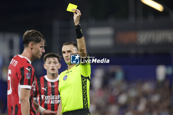 2024-08-10 - Gianluca Renzi of Pesaro, referee, during the Serie C Now Cup match between Lecco and Milan Futuro at Stadio Mario Rigamonti-Mario Ceppi on August 10, 2024 in Lecco, Italy.
(Photo by Matteo Bonacina/LiveMedia) - LECCO VS MILAN FUTURO - ITALIAN CUP - SOCCER