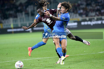 2024-09-24 - Luca Marianucci (Empoli FC) vs Yann Karamoh (Torino FC) - TORINO FC VS EMPOLI FC - ITALIAN CUP - SOCCER