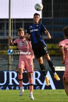 2024-09-25 - Head tackle by Adrian Rus (Pisa) and Sydney Van Hooijdonk (Cesena) - PISA VS CESENA - ITALIAN CUP - SOCCER