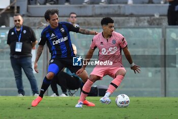 2024-09-25 - Elays Tavsan (Cesena) thwarted by Emanuel Vignato (Pisa) - PISA VS CESENA - ITALIAN CUP - SOCCER