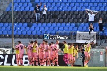 2024-09-25 - Players of Cesena celebrate - PISA VS CESENA - ITALIAN CUP - SOCCER