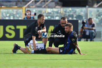 2024-09-25 - Jan Mlakar (Pisa) injury - PISA VS CESENA - ITALIAN CUP - SOCCER