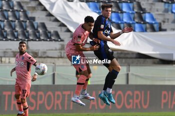 2024-09-25 - Head tackle by Elays Tavsan (Cesena) and Zan Jevsenak (Pisa) - PISA VS CESENA - ITALIAN CUP - SOCCER