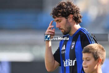 2024-09-25 - Arturo Calabresi (Pisa) enters the field - PISA VS CESENA - ITALIAN CUP - SOCCER