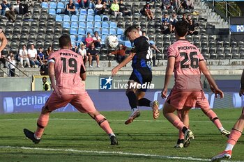 2024-09-25 - Head opportunity by Giovanni Bonfanti (Pisa) - PISA VS CESENA - ITALIAN CUP - SOCCER