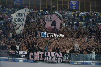 2024-09-26 - Palermo FC fans entrance during the Soccer Italian Cup Freccia Rossa between SSC Napoli vs Palermo FC at Diego Armando Maradona Stadium - NAPOLI VS PALERMO - ITALIAN CUP - SOCCER