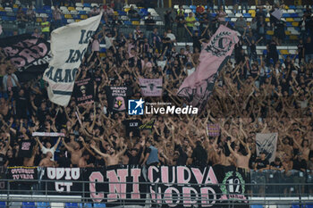 2024-09-26 - Palermo FC fans entrance during the Soccer Italian Cup Freccia Rossa between SSC Napoli vs Palermo FC at Diego Armando Maradona Stadium - NAPOLI VS PALERMO - ITALIAN CUP - SOCCER