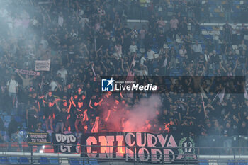 2024-09-26 - Palermo FC fans entrance during the Soccer Italian Cup Freccia Rossa between SSC Napoli vs Palermo FC at Diego Armando Maradona Stadium - NAPOLI VS PALERMO - ITALIAN CUP - SOCCER