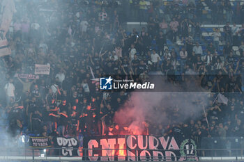 2024-09-26 - Palermo FC fans entrance during the Soccer Italian Cup Freccia Rossa between SSC Napoli vs Palermo FC at Diego Armando Maradona Stadium - NAPOLI VS PALERMO - ITALIAN CUP - SOCCER