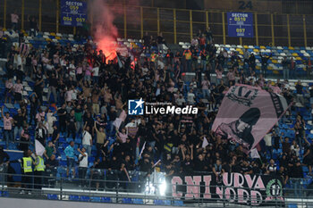 2024-09-26 - Palermo FC fans entrance during the Soccer Italian Cup Freccia Rossa between SSC Napoli vs Palermo FC at Diego Armando Maradona Stadium - NAPOLI VS PALERMO - ITALIAN CUP - SOCCER