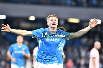 2024-09-26 - Napoli , Italy, 26 September ,2024 during the Soccer Italian Cup Freccia Rossa between SSC Napoli vs Palermo FC :Agostino Gemito/ Alamy Live News - NAPOLI VS PALERMO - ITALIAN CUP - SOCCER