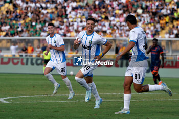 2024-09-24 - Tarik Muharemovic of US Sassuolo celebrates after scoring a goal - LECCE VS SASSUOLO - ITALIAN CUP - SOCCER