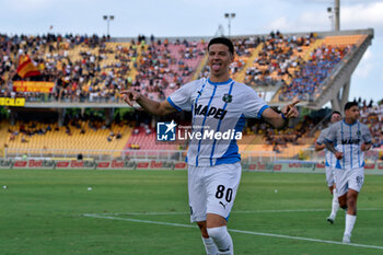 2024-09-24 - Tarik Muharemovic of US Sassuolo celebrates after scoring a goal - LECCE VS SASSUOLO - ITALIAN CUP - SOCCER