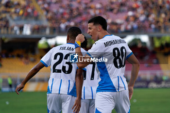 2024-09-24 - Tarik Muharemovic of US Sassuolo celebrates after scoring a goal - LECCE VS SASSUOLO - ITALIAN CUP - SOCCER