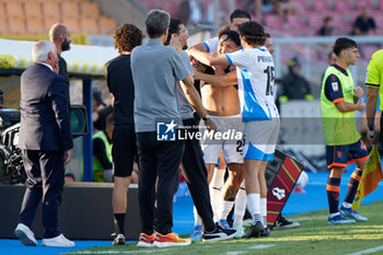 2024-09-24 - Lua D'Andrea of US Sassuolo celebrates after scoring a goal with teammates - LECCE VS SASSUOLO - ITALIAN CUP - SOCCER