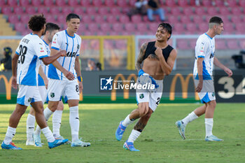 2024-09-24 - Lua D'Andrea of US Sassuolo celebrates after scoring a goal - LECCE VS SASSUOLO - ITALIAN CUP - SOCCER