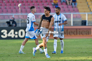 2024-09-24 - Lua D'Andrea of US Sassuolo celebrates after scoring a goal - LECCE VS SASSUOLO - ITALIAN CUP - SOCCER