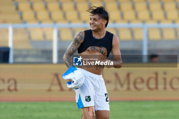 2024-09-24 - Lua D'Andrea of US Sassuolo celebrates after scoring a goal - LECCE VS SASSUOLO - ITALIAN CUP - SOCCER