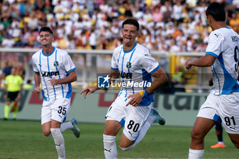 2024-09-24 - Tarik Muharemovic of US Sassuolo celebrates after scoring a goal - LECCE VS SASSUOLO - ITALIAN CUP - SOCCER