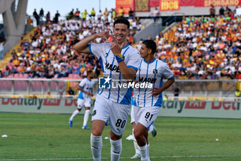 2024-09-24 - Tarik Muharemovic of US Sassuolo celebrates after scoring a goal - LECCE VS SASSUOLO - ITALIAN CUP - SOCCER