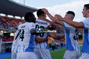 2024-09-24 - Tarik Muharemovic of US Sassuolo ccelebrates after scoring a goal with teammates - LECCE VS SASSUOLO - ITALIAN CUP - SOCCER