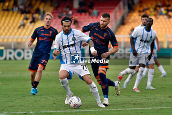 2024-09-24 - Nicholas Pierini of US Sassuolo in action against Ante Rebic of US Lecce - LECCE VS SASSUOLO - ITALIAN CUP - SOCCER