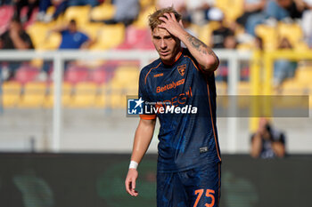 2024-09-24 - Balthazar Pierret of US Lecce - LECCE VS SASSUOLO - ITALIAN CUP - SOCCER