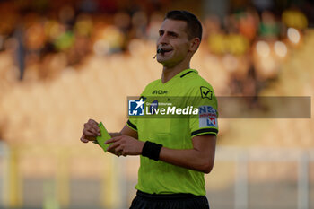 2024-09-24 - the referee Daniele Perenzoni of Rovereto - LECCE VS SASSUOLO - ITALIAN CUP - SOCCER