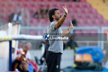 2024-09-24 - coach Fabio Grosso of US Sassuolo - LECCE VS SASSUOLO - ITALIAN CUP - SOCCER