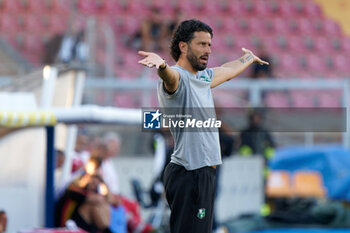 2024-09-24 - coach Fabio Grosso of US Sassuolo - LECCE VS SASSUOLO - ITALIAN CUP - SOCCER