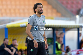 2024-09-24 - coach Fabio Grosso of US Sassuolo - LECCE VS SASSUOLO - ITALIAN CUP - SOCCER