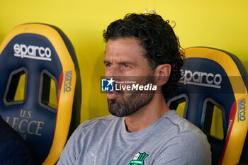 2024-09-24 - coach Fabio Grosso of US Sassuolo - LECCE VS SASSUOLO - ITALIAN CUP - SOCCER