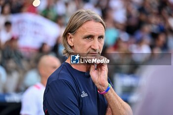 2024-09-24 - Davide Nicola Mister of Cagliari Calcio - CAGLIARI VS CREMONESE - ITALIAN CUP - SOCCER