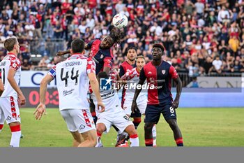 2024-09-24 - Antoine Makoumbou of Cagliari Calcio - CAGLIARI VS CREMONESE - ITALIAN CUP - SOCCER