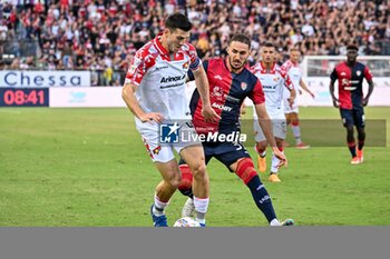 2024-09-24 - Paulo Azzi of Cagliari Calcio - CAGLIARI VS CREMONESE - ITALIAN CUP - SOCCER