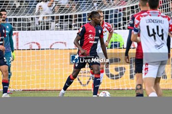 2024-09-24 - Antoine Makoumbou of Cagliari Calcio - CAGLIARI VS CREMONESE - ITALIAN CUP - SOCCER