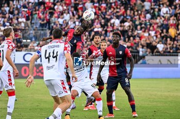 2024-09-24 - Antoine Makoumbou of Cagliari Calcio - CAGLIARI VS CREMONESE - ITALIAN CUP - SOCCER